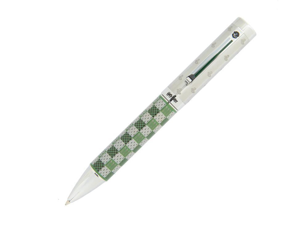 Bolígrafo Montegrappa Harry Potter Slytherin, Acero inoxidable, Verde, ISHPRBST