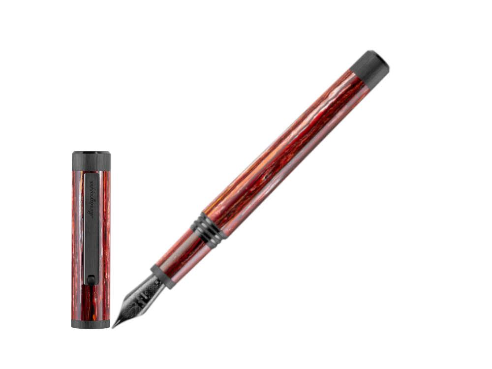 Pluma Montegrappa Zero Zodiac Scorpio, Acero inoxidable, ISZEZ-IC-R4