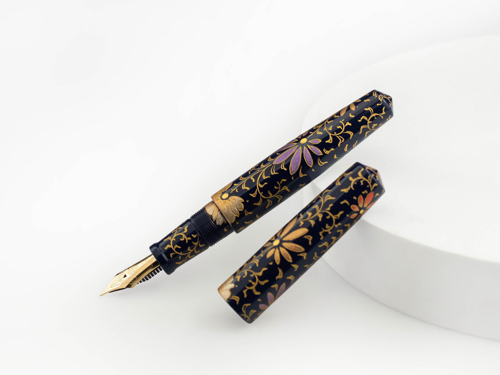 Pluma Estilográfica Nakaya Cigar Piccolo PALMET (Kikyo Colorful Lines)