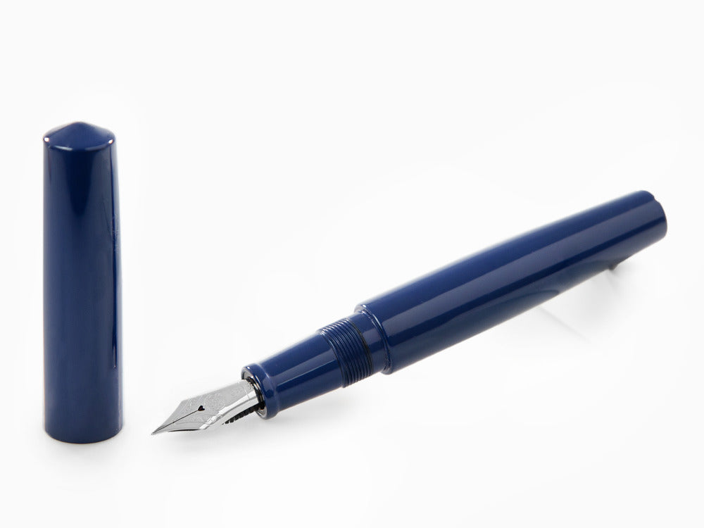 Estilográfica Nakaya Cigar Piccolo Kikyo, Ebonita, Laca Urushi