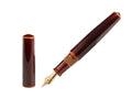 Estilográfica Nakaya Cigar Toki-Tamenuri, Piccolo, Ebonita y laca Urushi