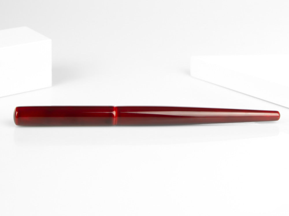Pluma Estilográfica Nakaya Desk, Aka-Tamenuri, Plumín elástico