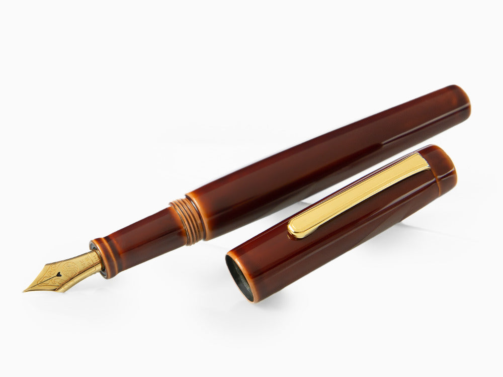 Pluma Estilográfica Nakaya Neo-Standard, Toki-Tamenuri, Ebonita