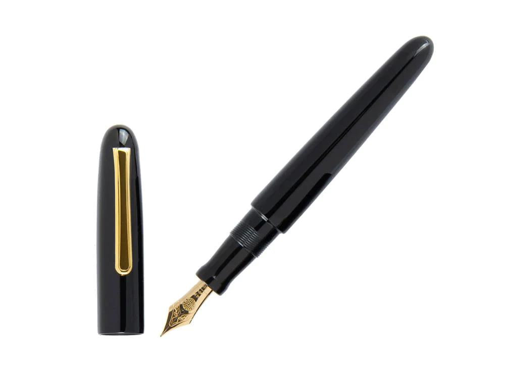 Pluma Estilográfica Nakaya Writer Kuro-Roiro Portable, Ebonita