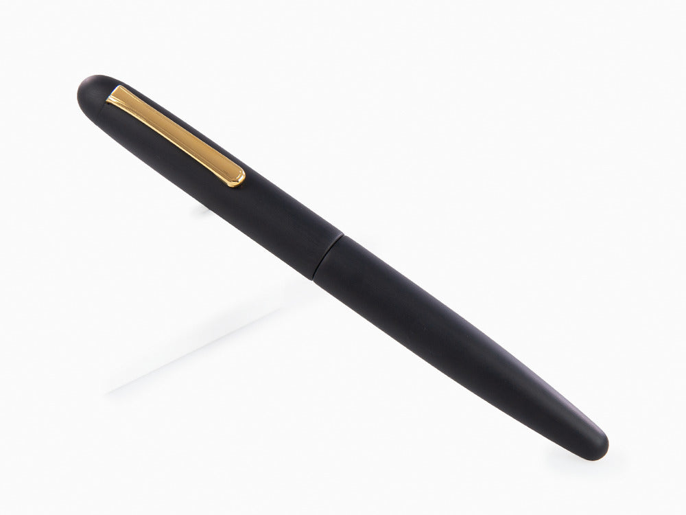 Pluma Estilográfica Nakaya Writer Black Hairline, Long, Ebonita