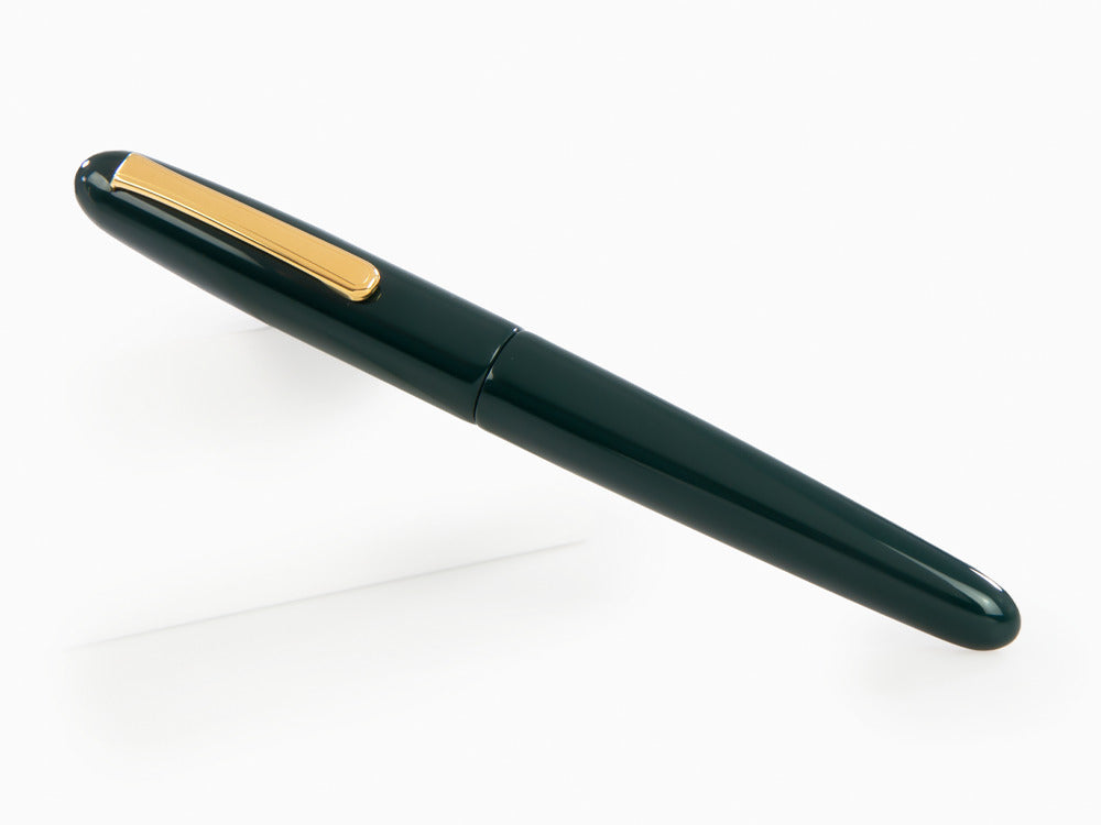Estilográfica Nakaya Writer Midori Portable, Ebonita y laca Urushi