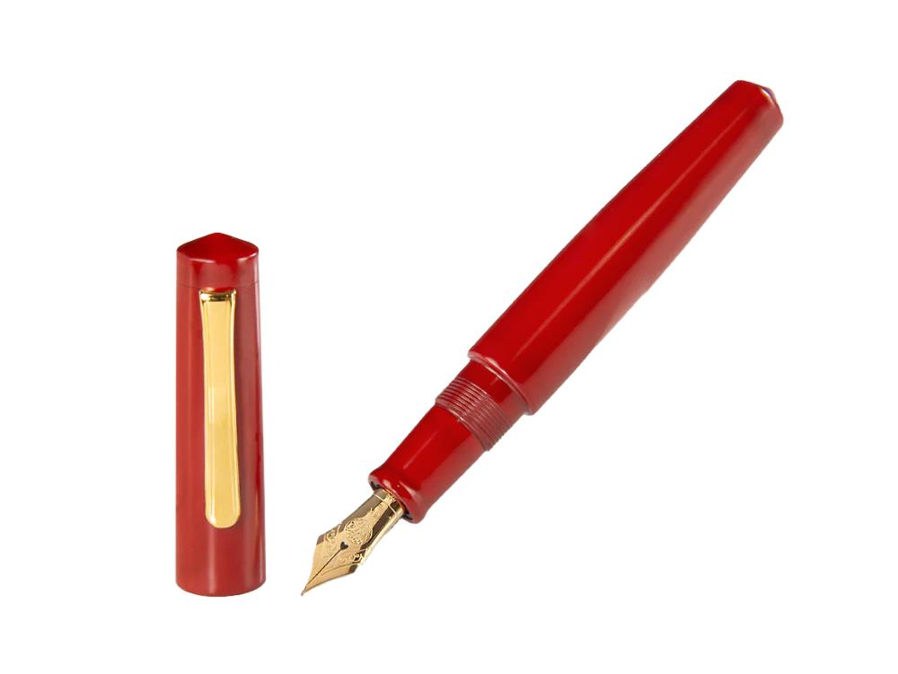 Pluma Estilográfica Nakaya Writer Piccolo, Nurihanashi-Shu, Ebonita