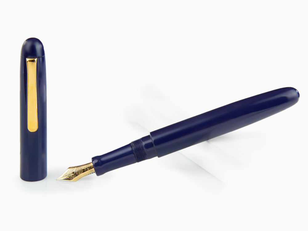 Pluma Estilográfica Nakaya Writer, Shobu, Ebonita y laca Urushi, Long