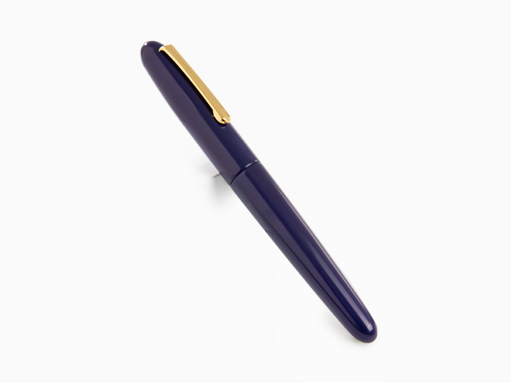 Estilográfica Nakaya Writer, Shobu, Ebonita y laca Urushi, Portable