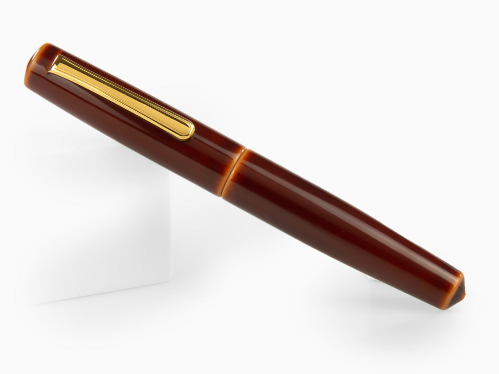 Estilográfica Nakaya Writer Piccolo Toki-Tamenuri, Ebonita, Laca Urushi