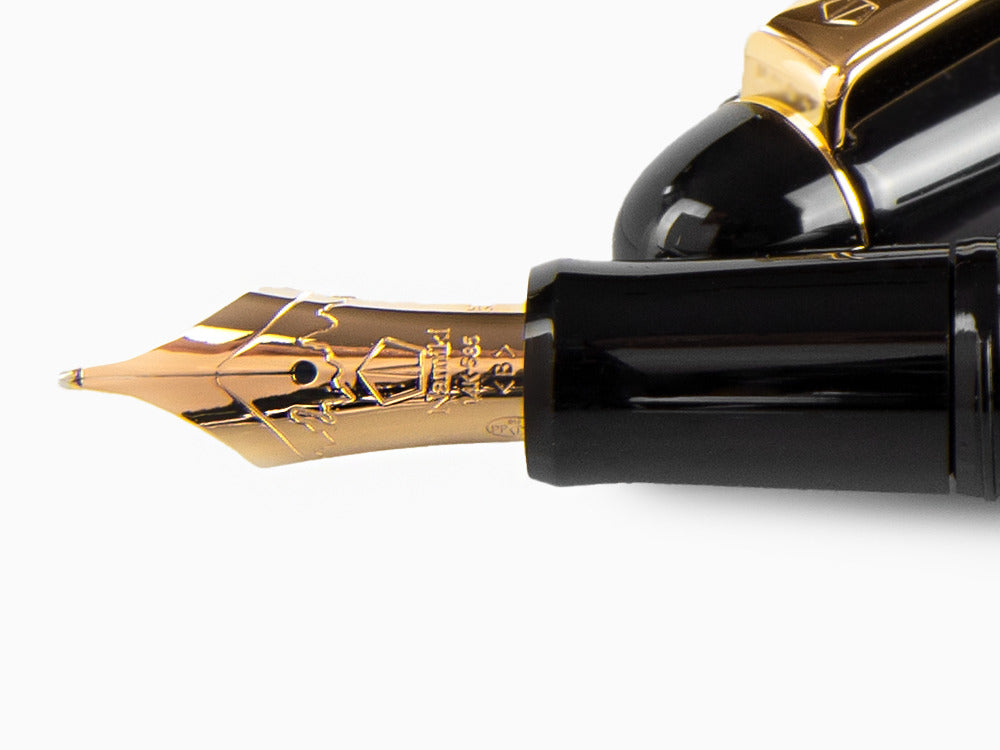 Estilográfica Namiki Nippon Art Origami Kabuto, Maki-e, FK-35-SM-KB