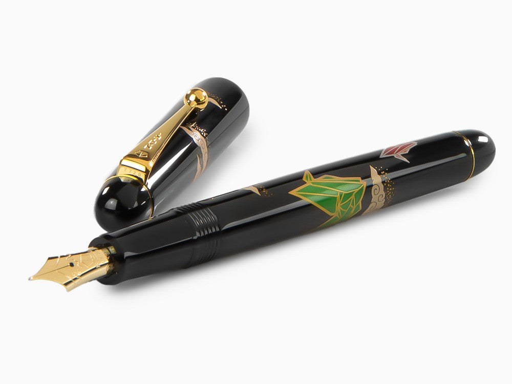 Pluma Estilográfica Namiki Nippon Art Origami Crane, Maki-e, FK-35-SMT