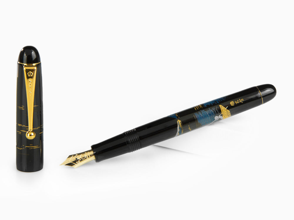 Pluma Estilográfica Namiki Mount Fuji and Ship Nippon Art, FK-35SM-FF