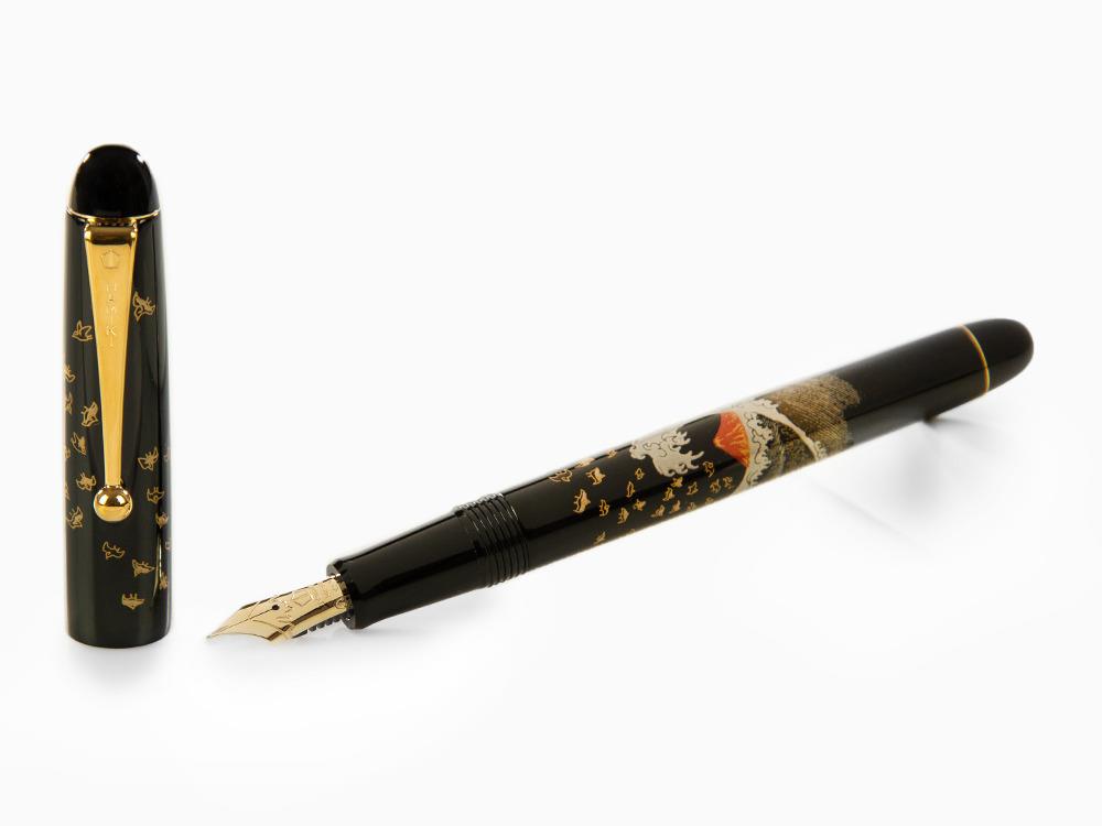 Pluma Estilográfica Namiki Nippon Art Mount Fuji and Wave, FK-35SMFN