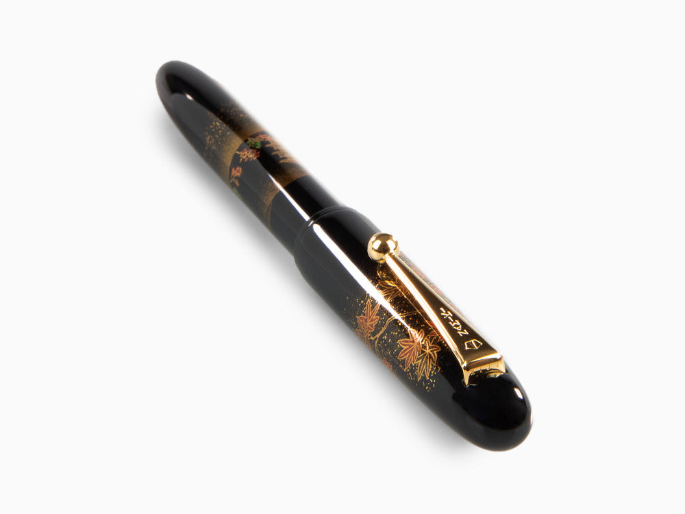 Pluma Estilográfica Namiki Yukari Autumn Leaves, Laca Urushi, FN-20M-KO