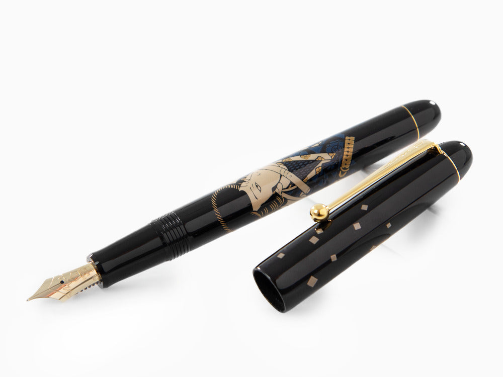 Estilográfica Namiki Nippon Art Ukiyo-e Shobei Odera, FN-35-SM-ARCHER