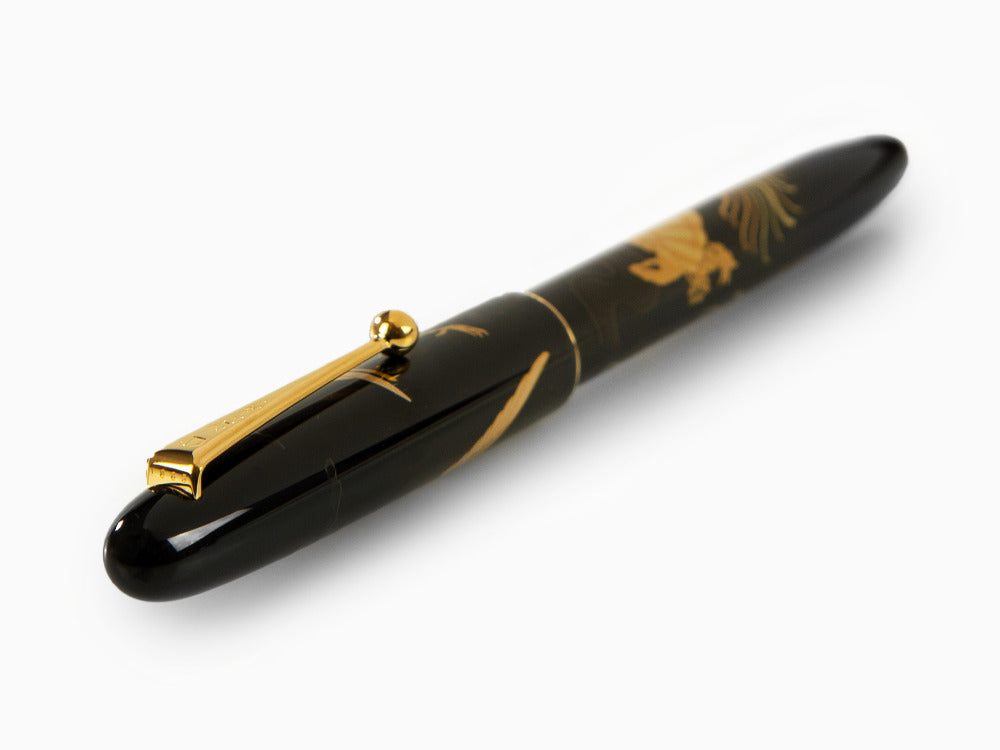 Pluma Estilográfica Namiki Nippon Art Crane and Turtle, Laca, FN-5M-TK