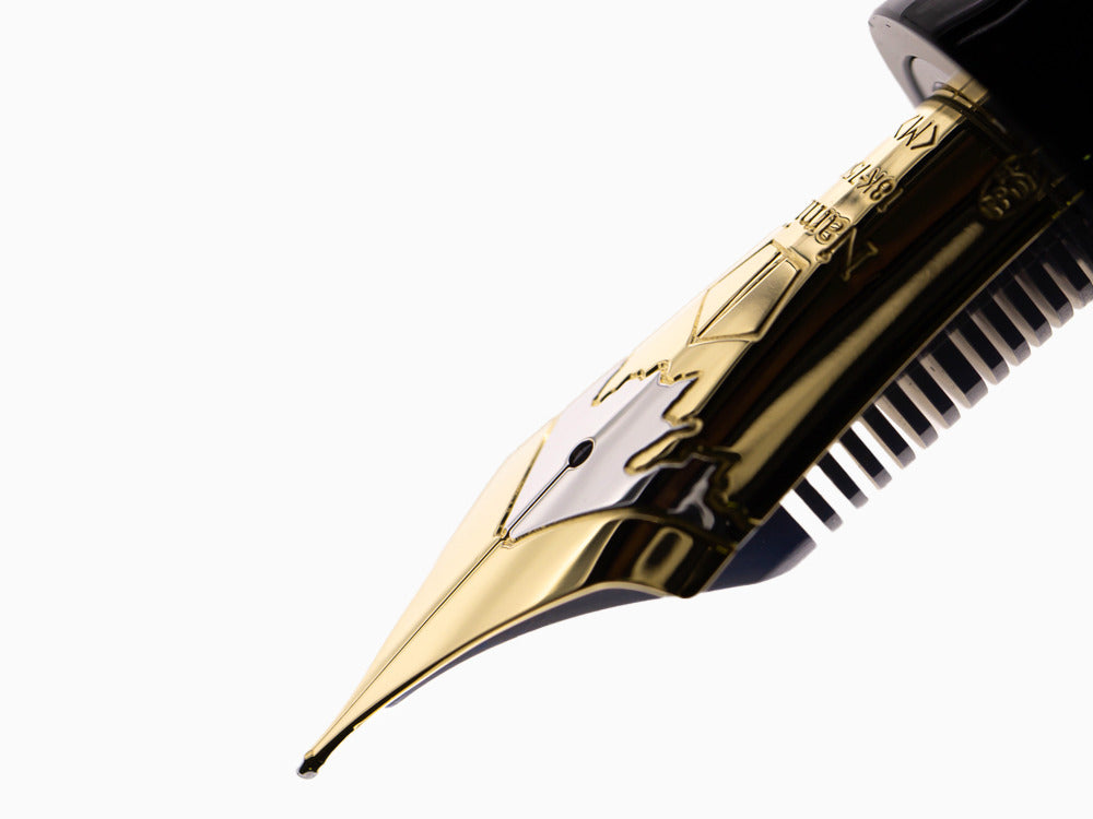 Pluma Estilográfica Namiki Yukari Zodiac Snake, Laca Urushi, FNV-20M-MI