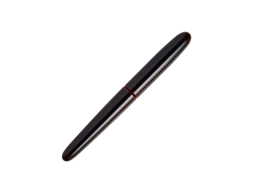 Estilográfica Nakaya Cigar Portable Aka-Tamenuri, Ebonita, Laca Urushi