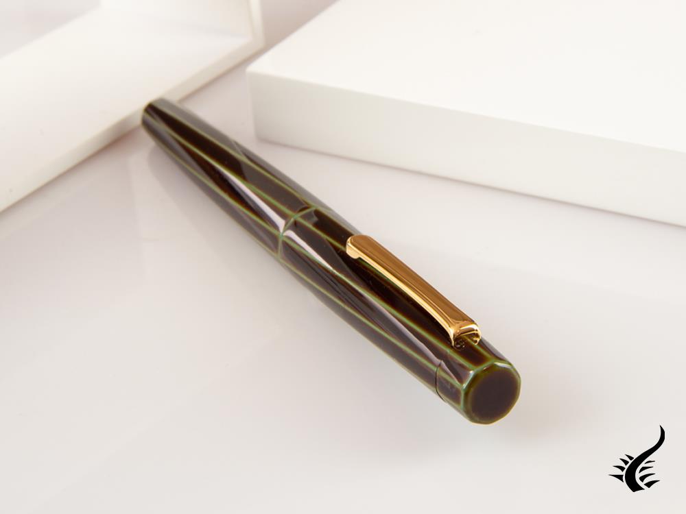 Pluma Estilográfica Nakaya Writer Heki-Tamenuri Portable Decapod Twist