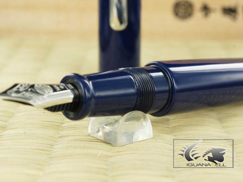 Pluma Estilográfica Nakaya Writer, Kikyo, Ebonita y laca Urushi