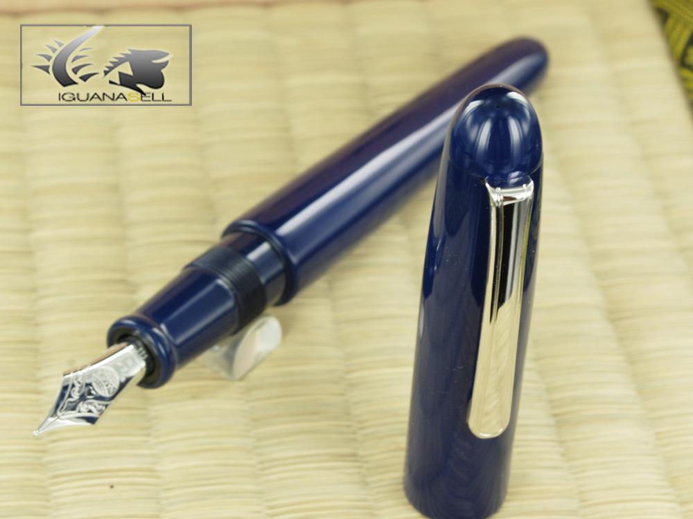 Pluma Estilográfica Nakaya Writer, Kikyo, Ebonita y laca Urushi