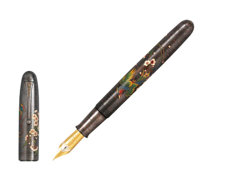 Pluma Estilográfica Namiki Emperor Rakucho Birds and Cherry Blossom
