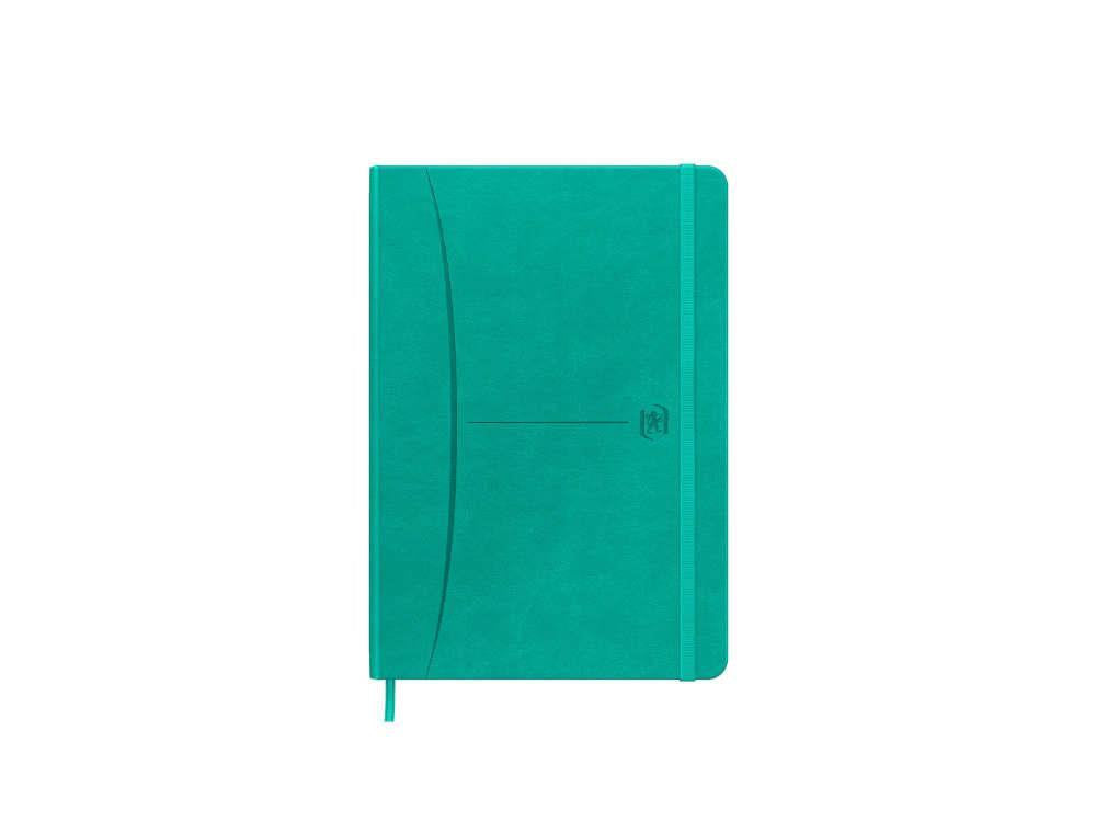 Cuaderno rayado Oxford Signature, A5, Aguamarina , 400163613-ICE-MINT