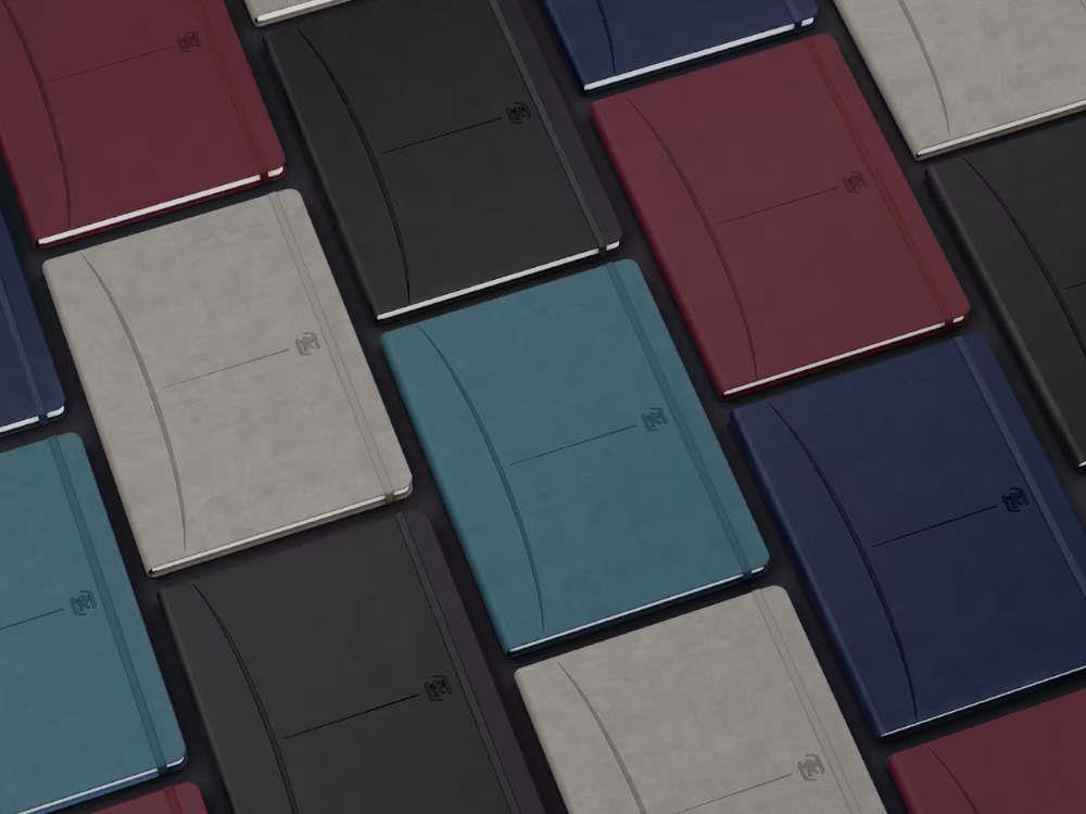 Cuaderno Liso Oxford Signature A5 Aqua, 400163614-AQUA