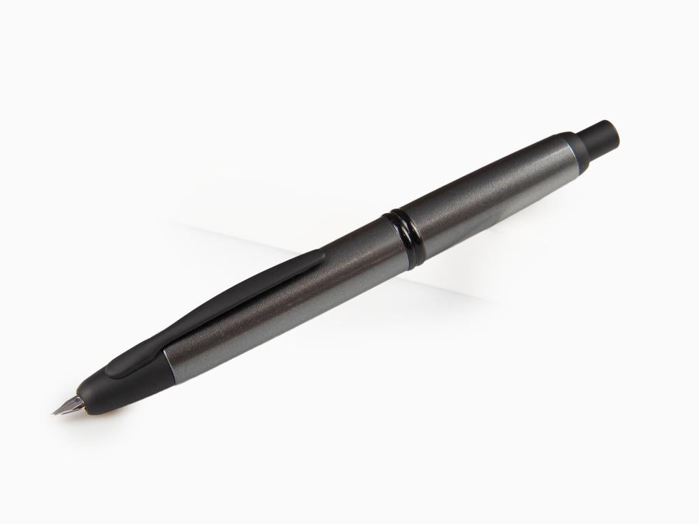 Estilográfica Pilot Capless Gris mate Metal