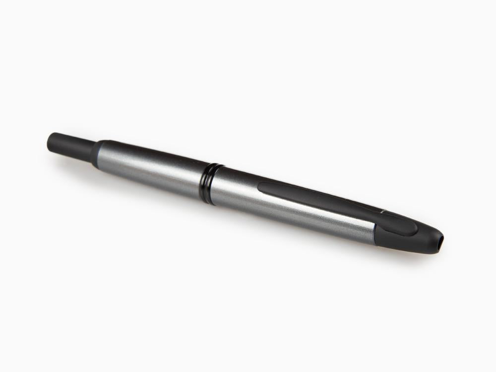Estilográfica Pilot Capless Gris mate Metal