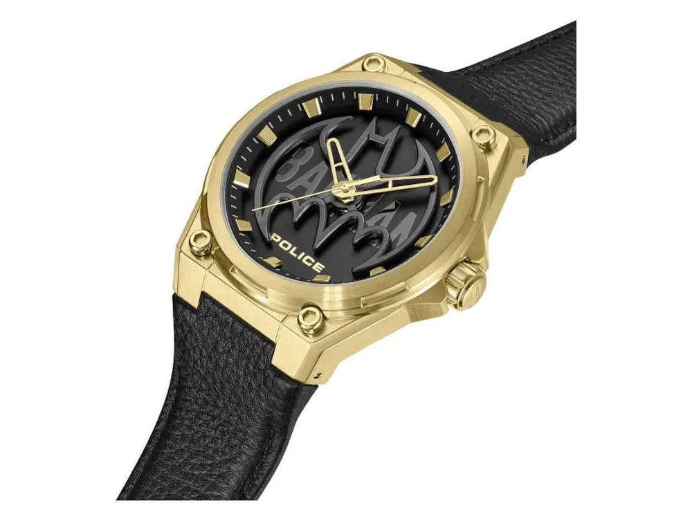 Reloj de Cuarzo Police Batwing, PVD Oro, Edición especial, PEWGA0090006-SET