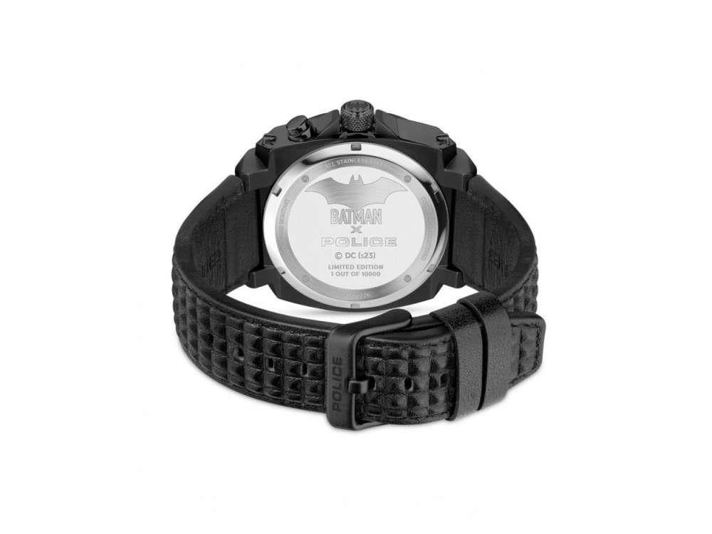 Reloj de Cuarzo Police Forever Batman, Negro, Edición Limitada, PEWGD0022601