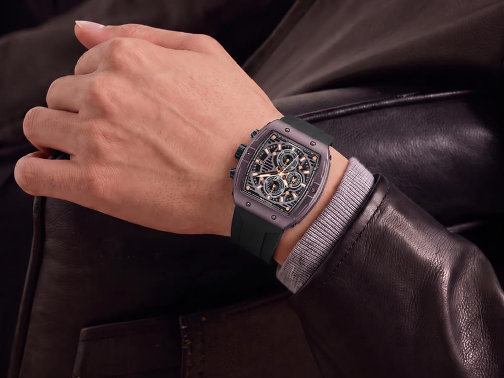 Reloj de Cuarzo Police Connector, 46 mm, Marrón, PEWGO0000703