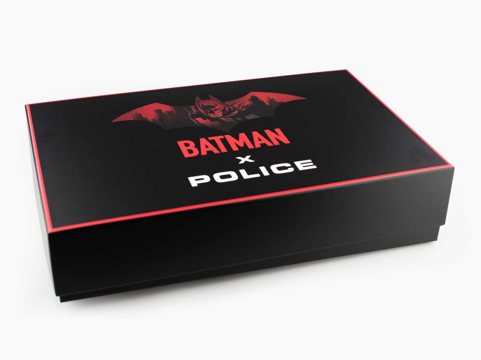 Set Reloj Police Crusader y Pulsera Batarang, Edición Limitada, PEWGQ0089901-SET
