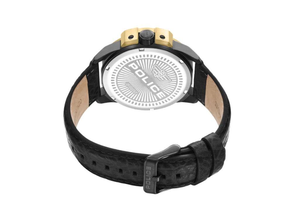 Reloj de Cuarzo Police Underlined, PVD, 46 mm, Negro, PEWJF0005704