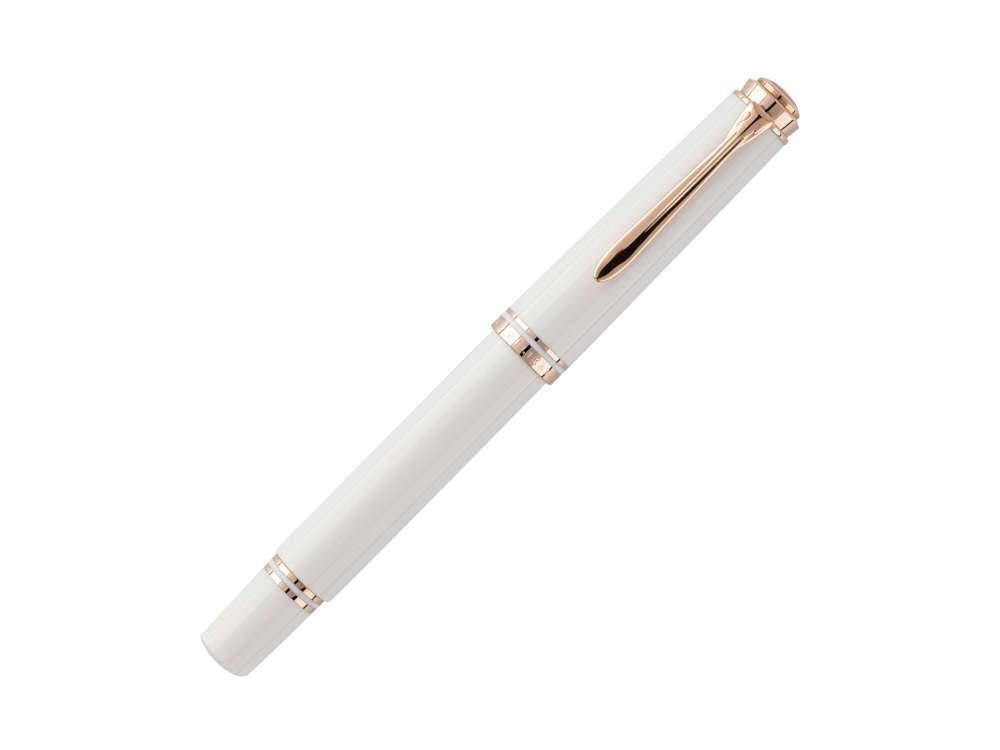 Pluma Pelikan M600 White & Rose Gold, Edición Especial, 300014586