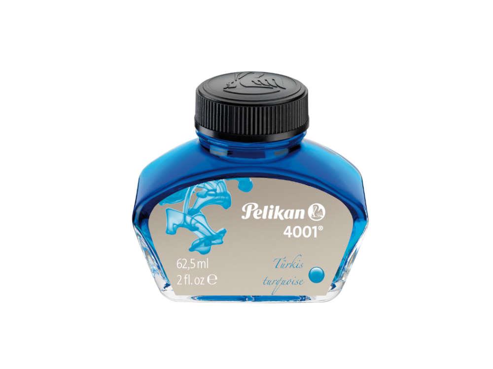 Pelikan 4001 Ink Bottle, 62.5 ml, Turquesa, 329201