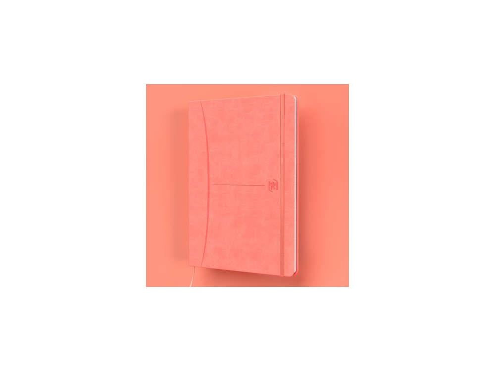 Cuaderno Oxford Signature A5 Pastel Coral, 400154941-CORAL