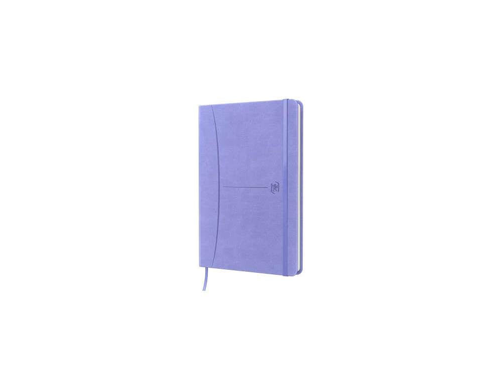 Cuaderno Oxford Signature A5 Pastel Malva, 400154941-MALVA
