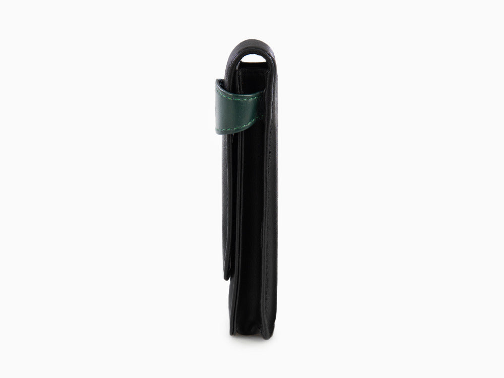 Estuche 2 Piezas de Pelikan, Piel, Negro-Verde, Blando, Pasador, 923722