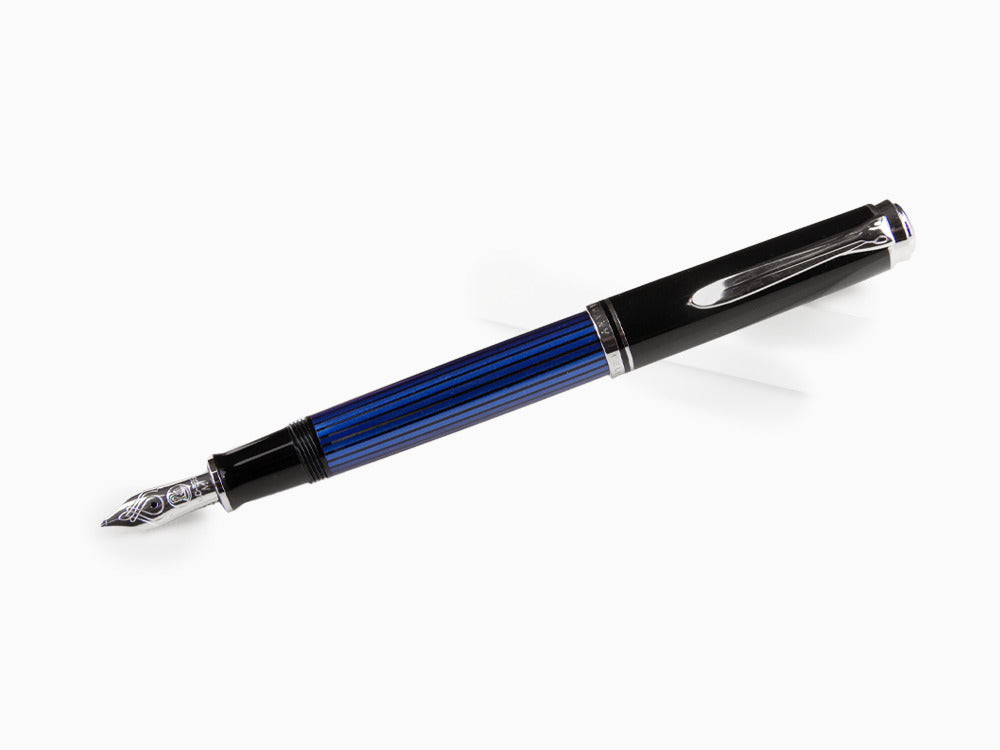 Pluma Estilográfica Pelikan Souverän M405- Negra/Azul, 932822