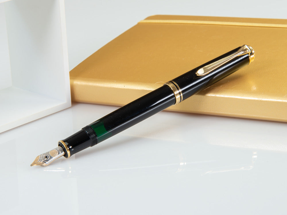 Pluma Estilográfica Pelikan Souverän M 600 - Negro, 980136