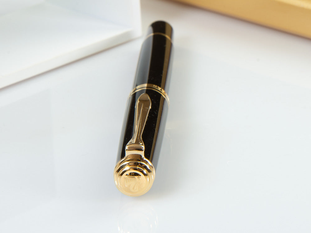 Pluma Estilográfica Pelikan Souverän M 600 - Negro, 980136