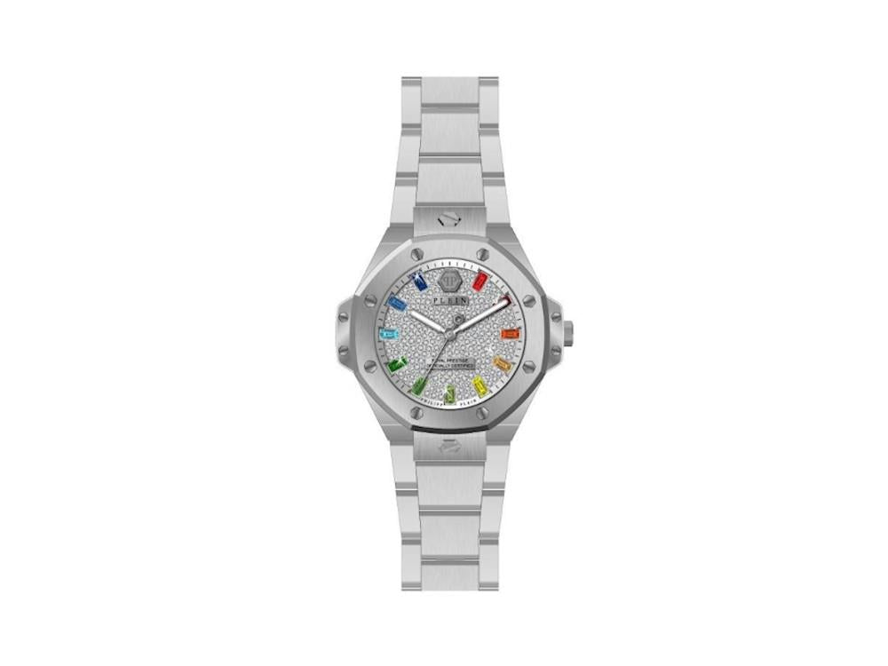 Reloj de Cuarzo Philipp Plein Plein Royal Prestige, Plata, 33 mm, PW4FA0425