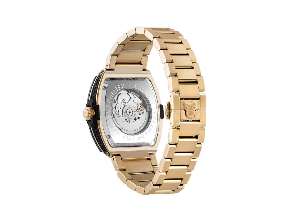Reloj Automático Philipp Plein The Skeleton 2.0 Auto, Dorado, 44mm, PWJFA0625