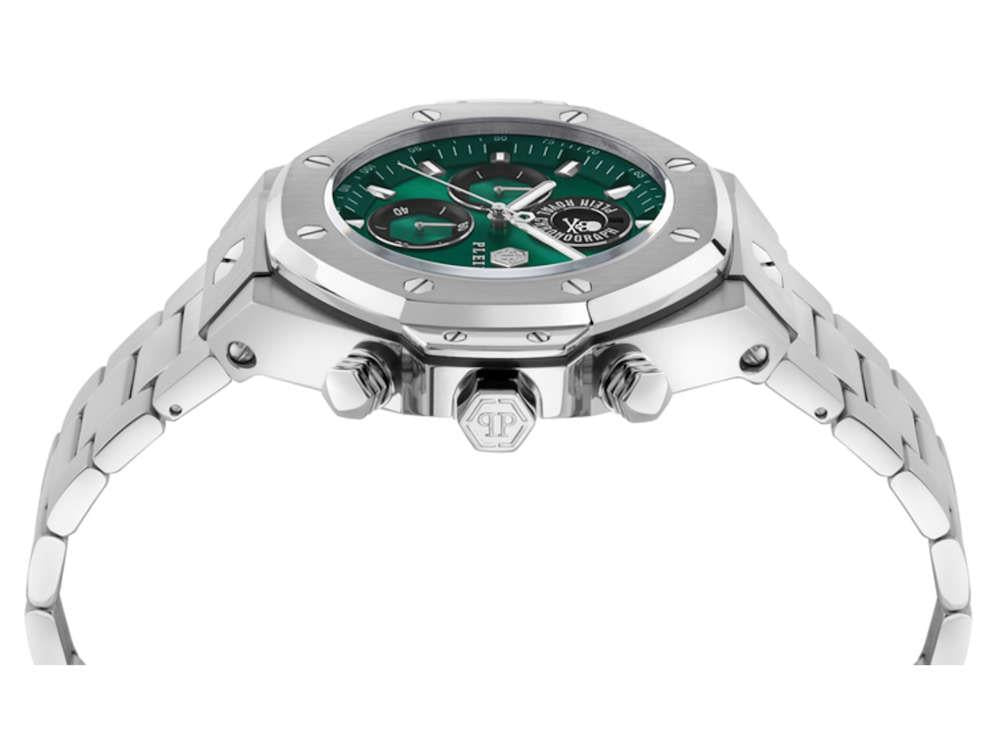 Reloj de Cuarzo Philipp Plein Chrono Royal Sport-Tech, Verde, 46 mm, PWLFA0425