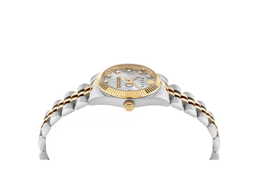 Reloj de Cuarzo Philipp Plein Date Superlative, Gris, 28 mm, PWNFA0425