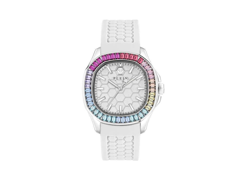Reloj de Cuarzo Philipp Plein Lady, Blanco, 38 mm, Cristal mineral, PWTAA0223
