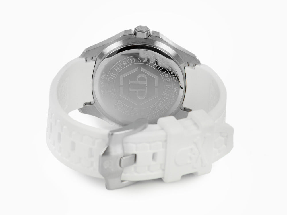 Reloj de Cuarzo Philipp Plein Lady, Blanco, 38 mm, Cristal mineral, PWTAA0223
